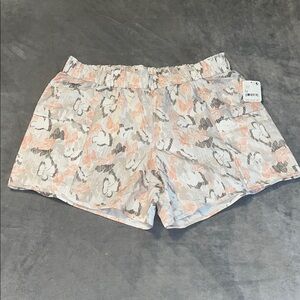 Free People Movement Nylon Print Shorts
